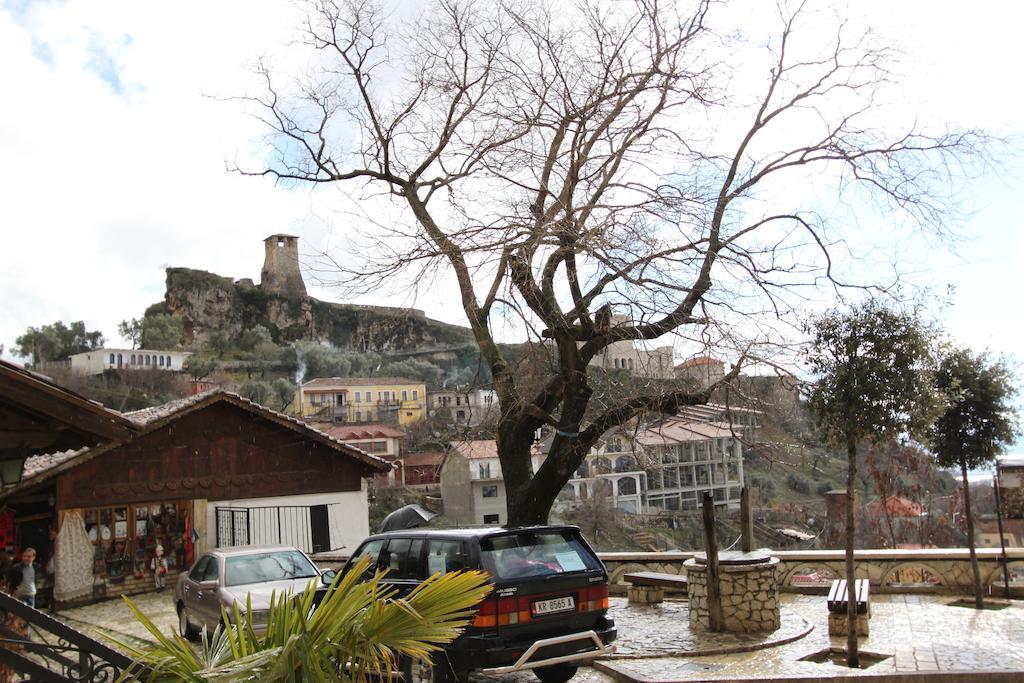 Panorama View On The Castle And The Old Town Kruje